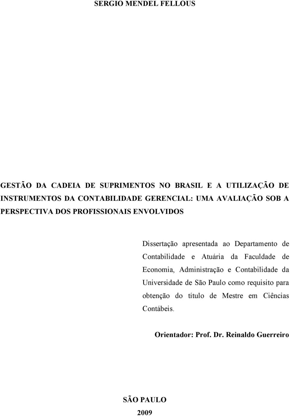 Contabilidade e Atuária da Faculdade de Economia, Administração e Contabilidade da Universidade de São Paulo como