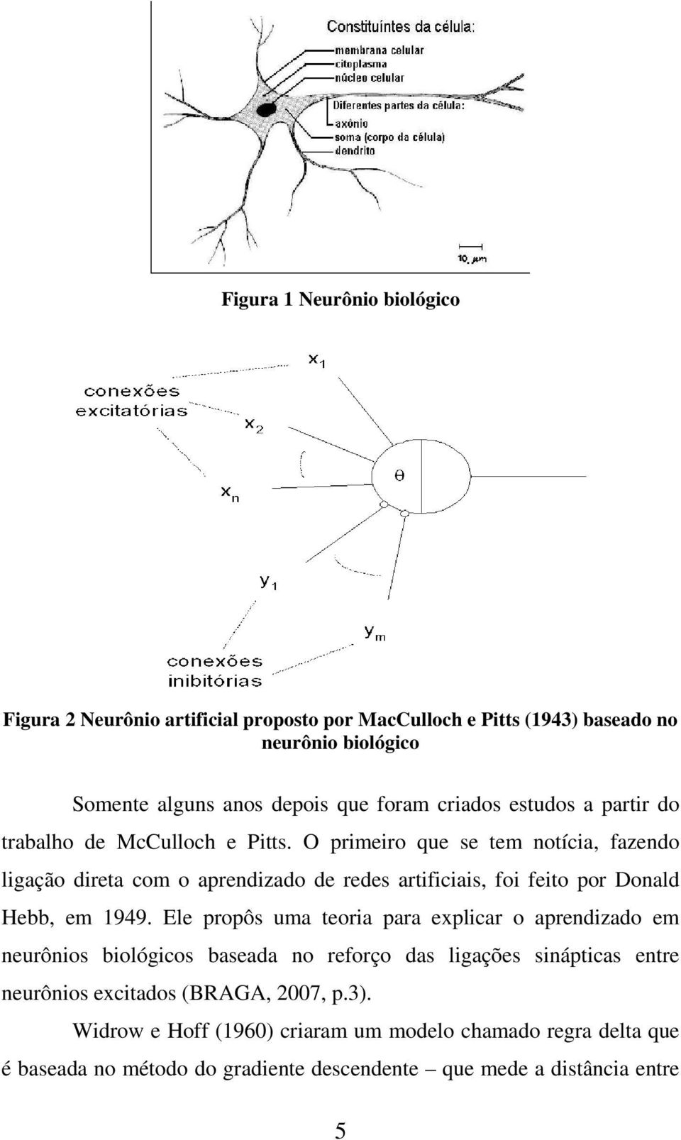 O primeiro que se tem notícia, fazendo ligação direta com o aprendizado de redes artificiais, foi feito por Donald Hebb, em 1949.