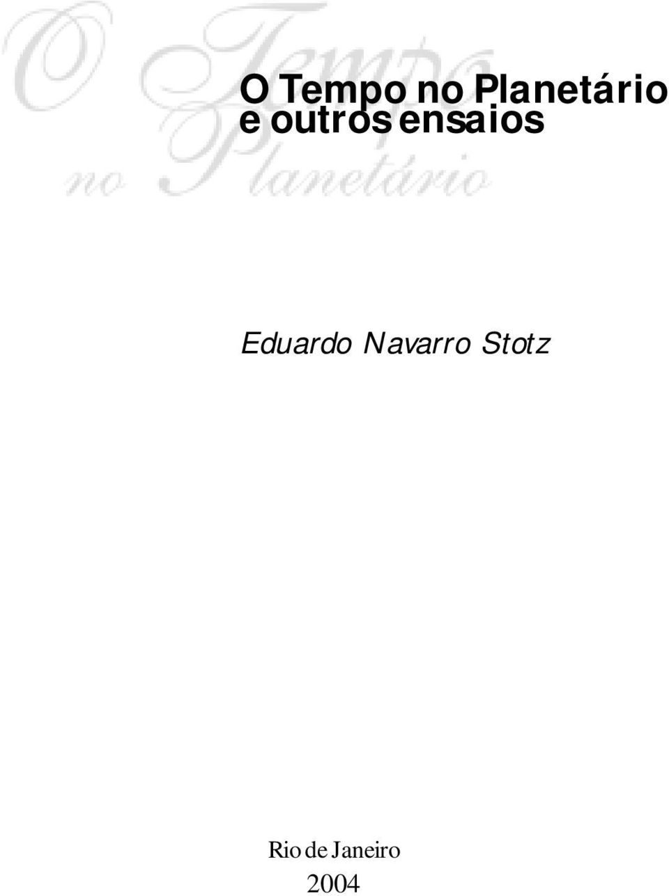 ensaios Eduardo