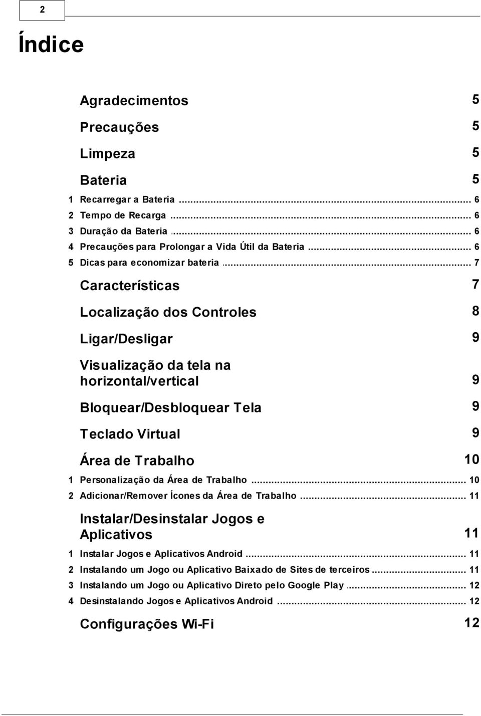 Trabalho 10 1 Personalização da Área de Trabalho 10 2 Adicionar/Remover Ícones da Área de Trabalho 11 Instalar/Desinstalar Jogos e Aplicativos 11 1 Instalar Jogos e Aplicativos Android 11 2