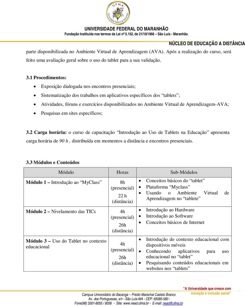 Virtual de Aprendizagem-AVA; Pesquisas em sites específicos; 3.