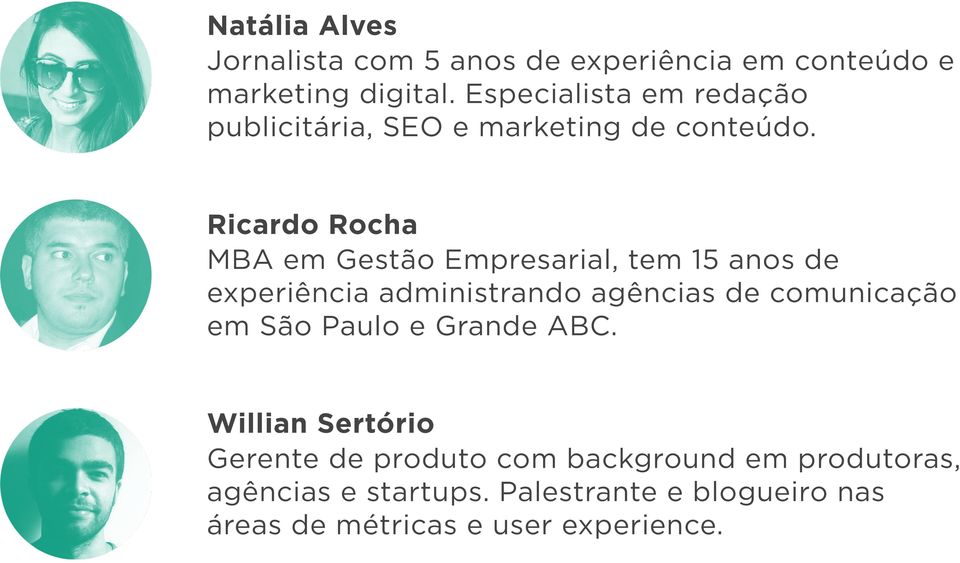 Ricardo Rocha MBA em Gestão Empresarial, tem 15 anos de experiência administrando agências de comunicação em