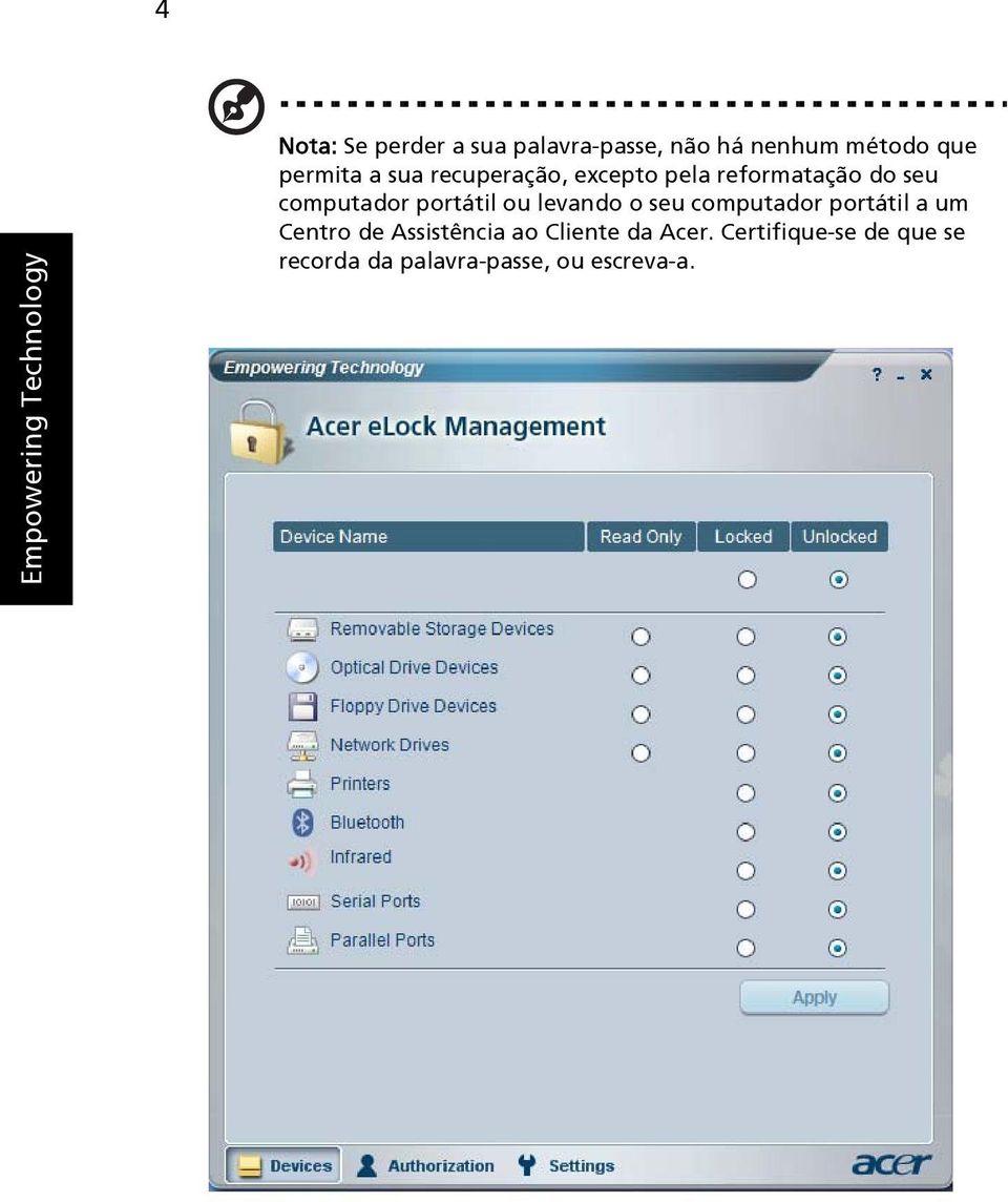 computador portátil ou levando o seu computador portátil a um Centro de