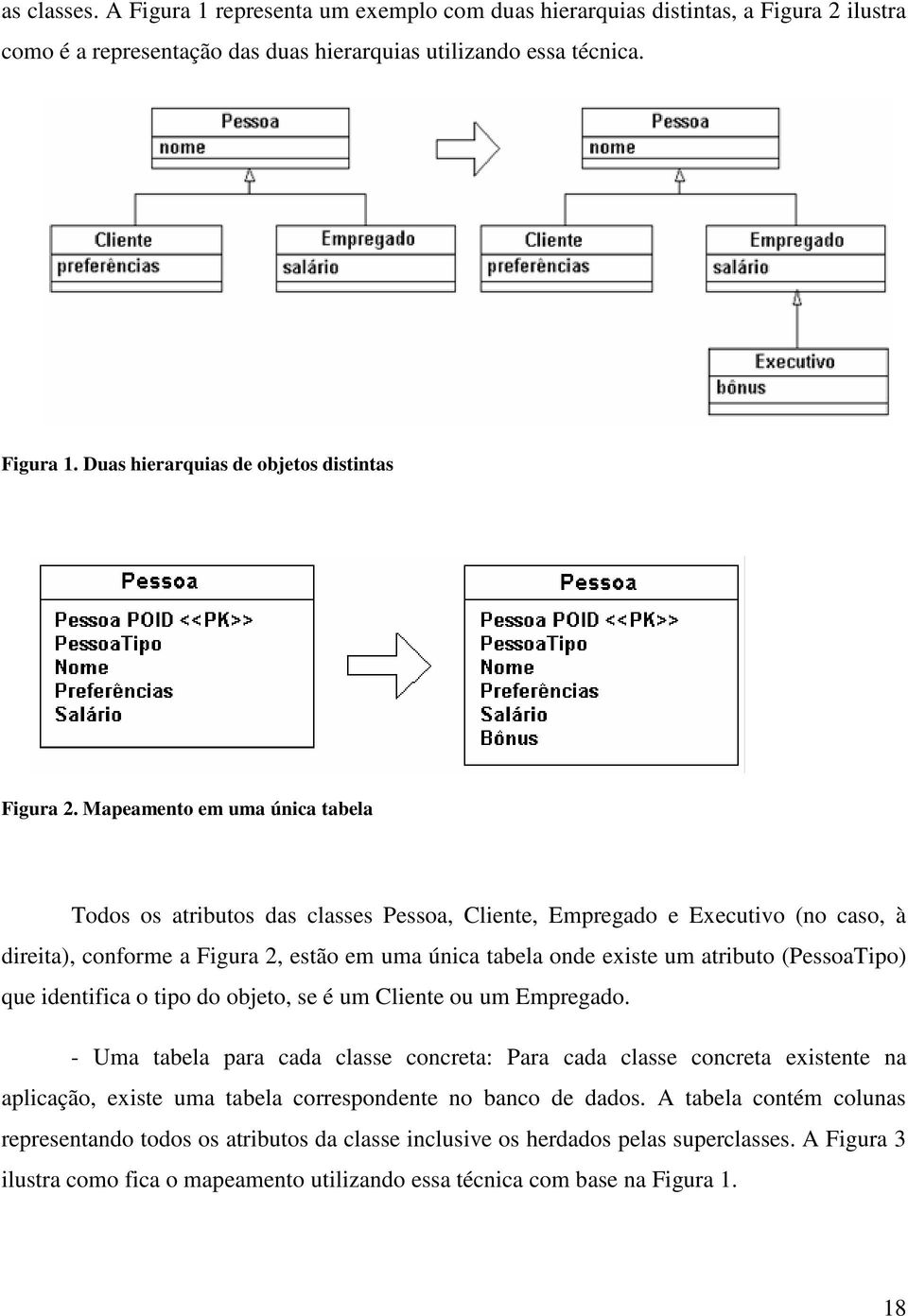 (PessoaTipo) que identifica o tipo do objeto, se é um Cliente ou um Empregado.