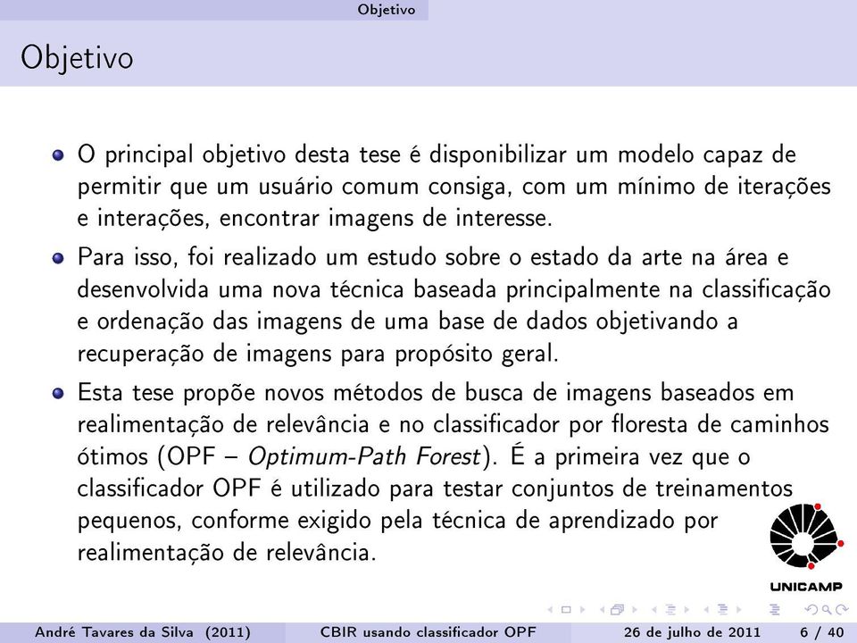 recuperação de imagens para propósito geral.