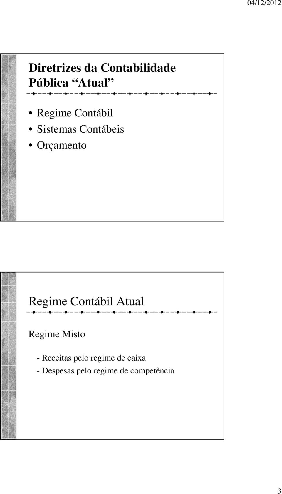 Contábil Atual Regime Misto - Receitas pelo