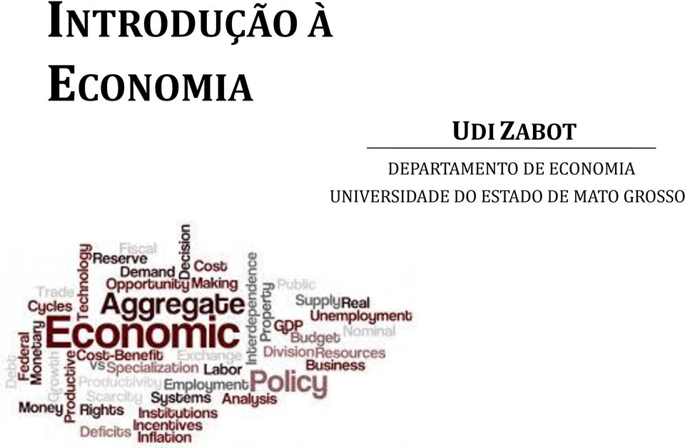 DE ECONOMIA