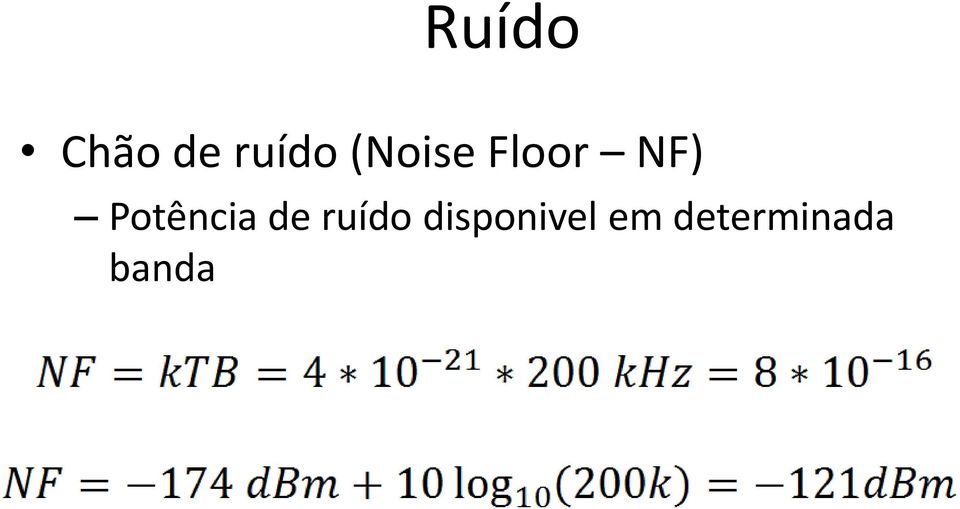 Potência de ruído