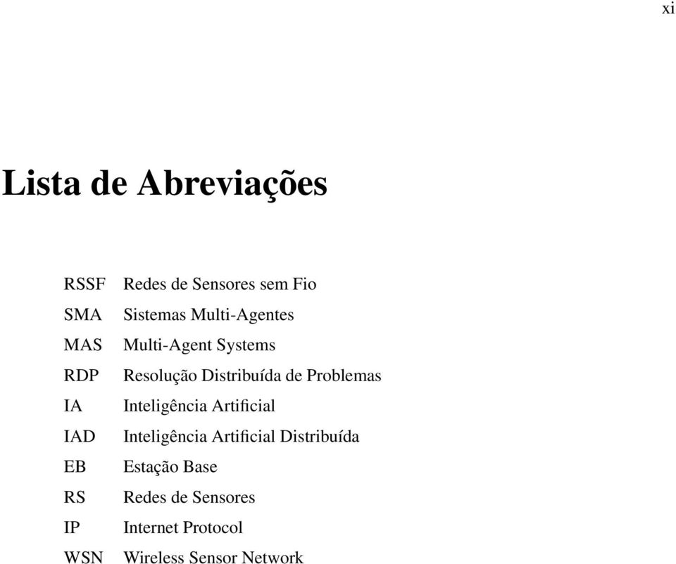 Distribuída de Problemas Inteligência Artificial Inteligência Artificial