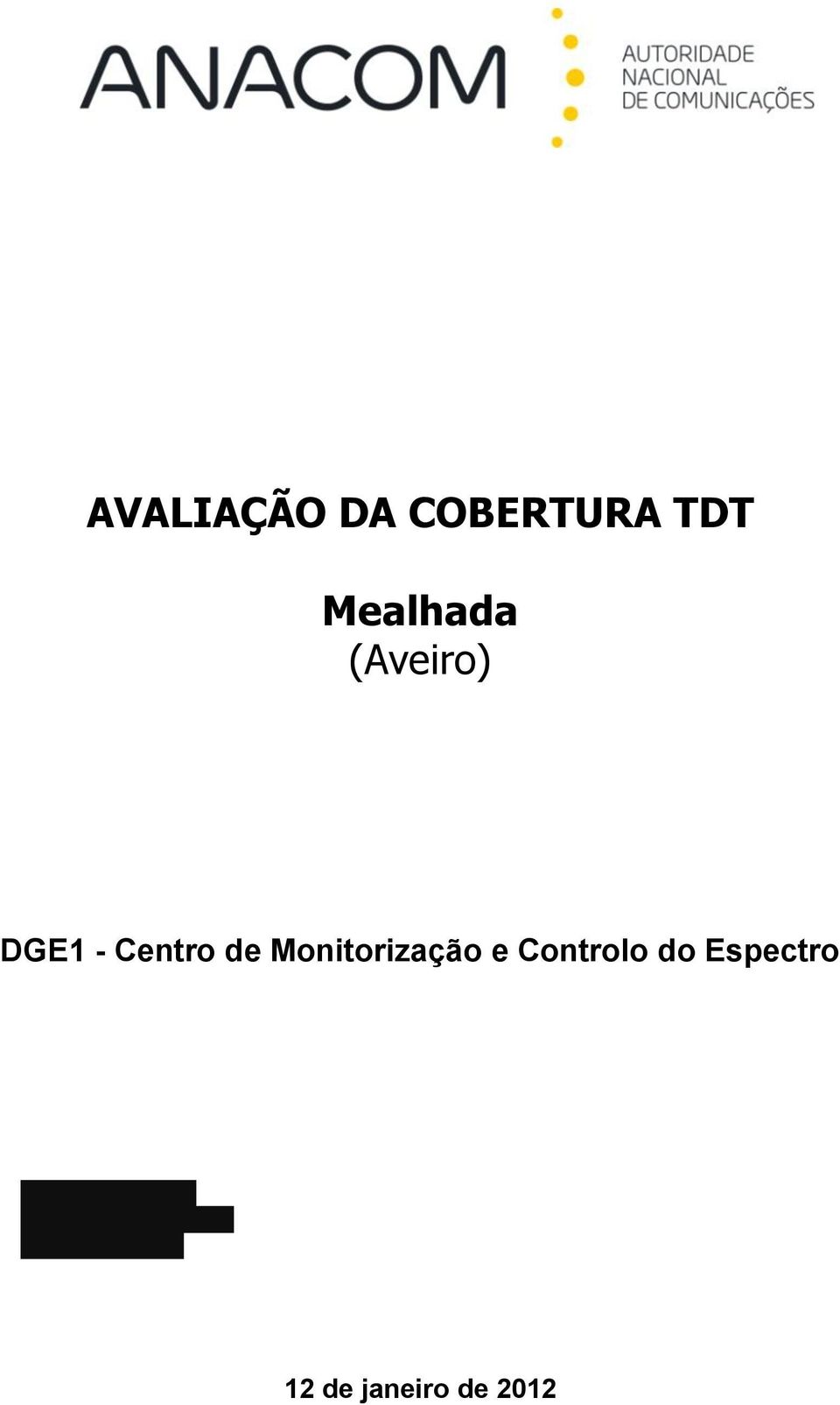 Controlo do Espectro xxxxxxxxxxxxxx