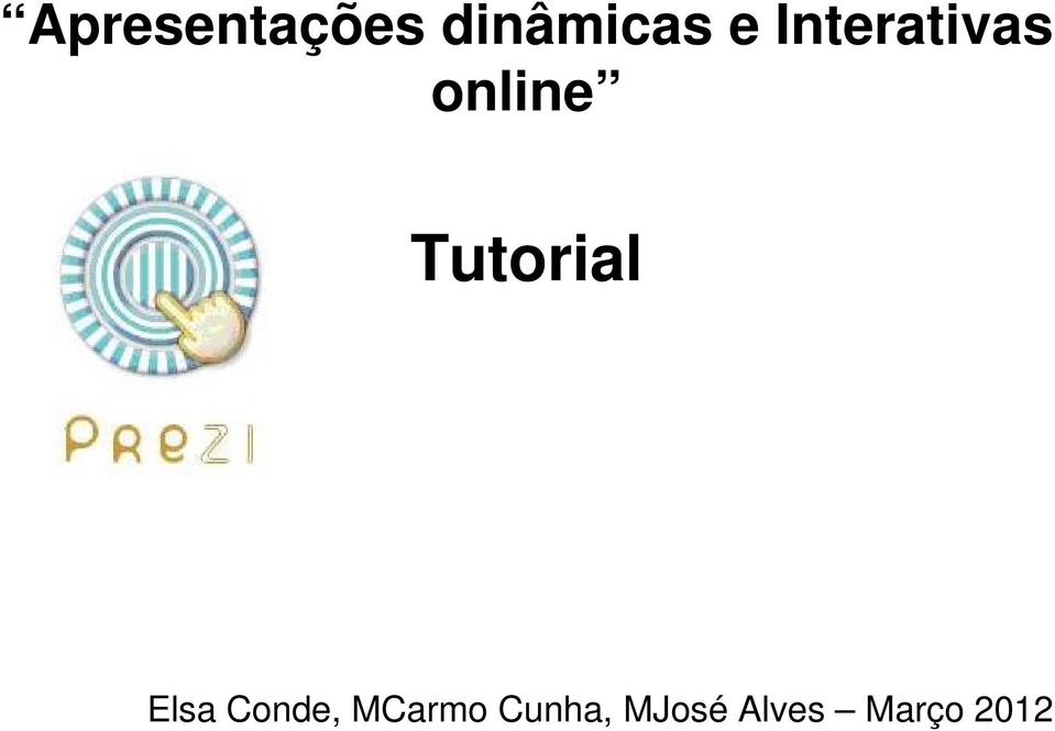 Tutorial Elsa Conde,