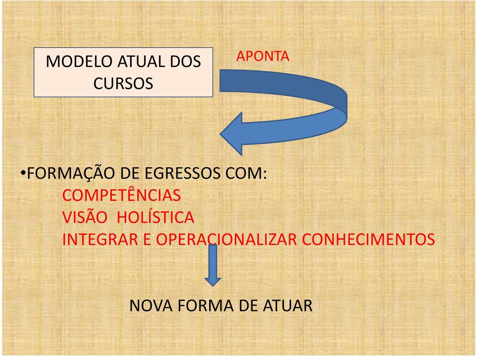 COMPETÊNCIAS VISÃO HOLÍSTICA