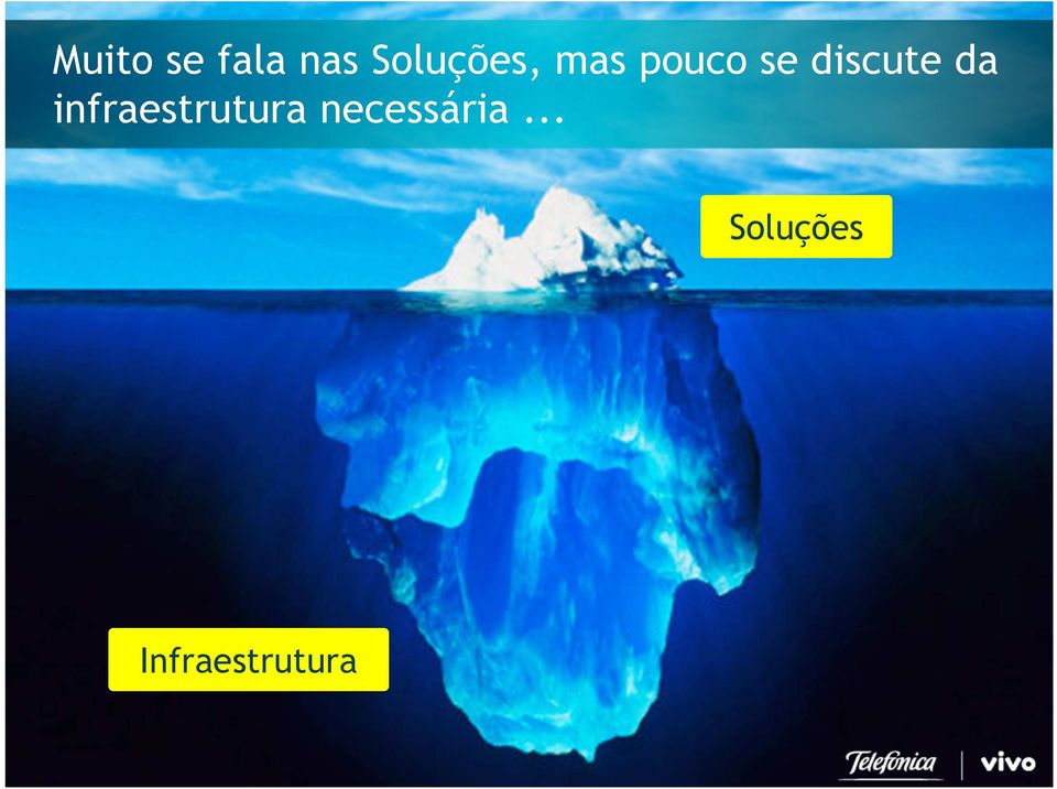 discute da infraestrutura