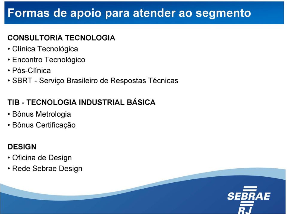 Brasileiro de Respostas Técnicas TIB - TECNOLOGIA INDUSTRIAL BÁSICA