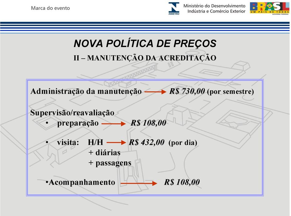 Supervisão/reavaliação preparação R$ 108,00