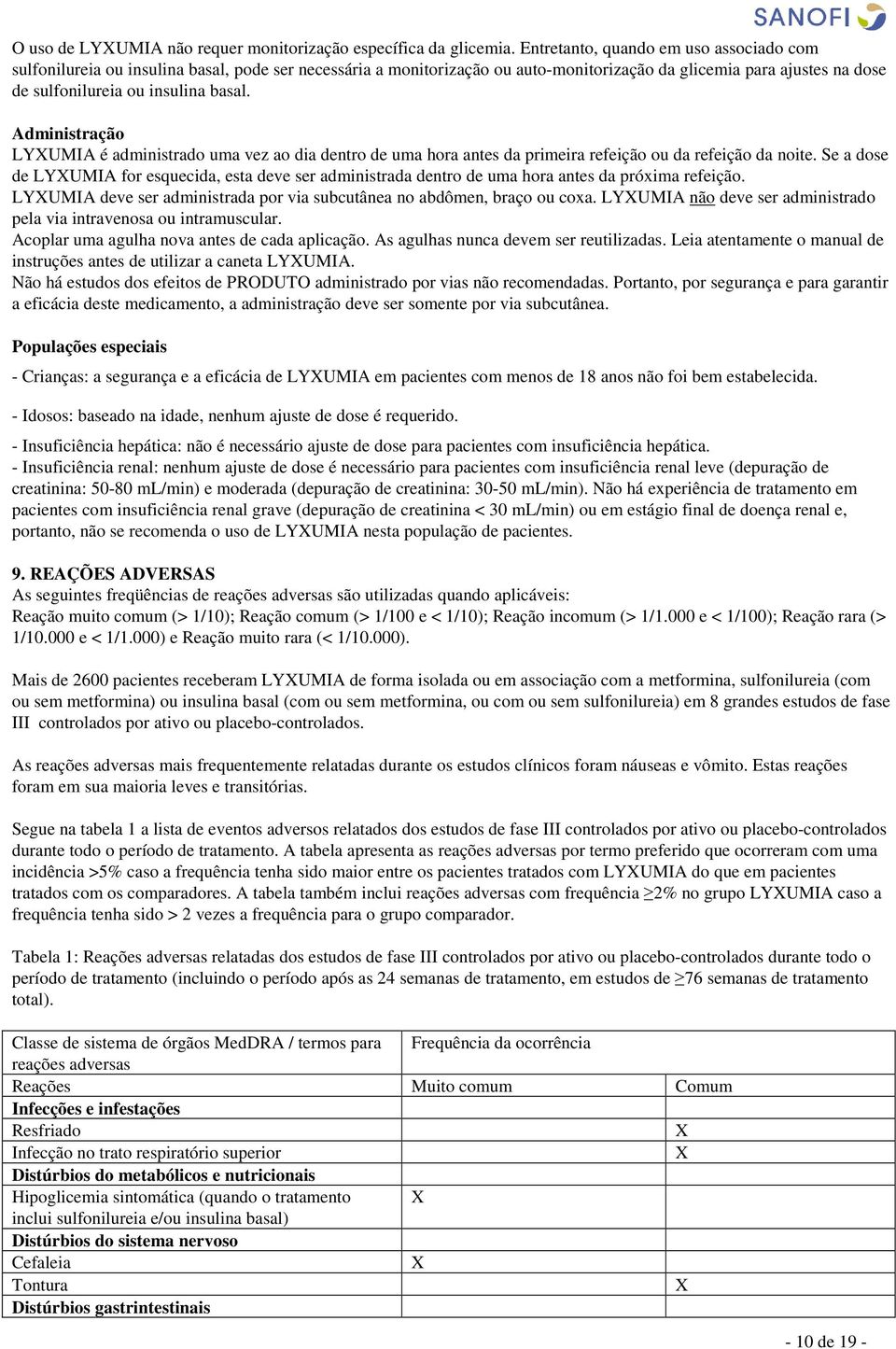 Administração LYUMIA é administrado uma vez ao dia dentro de uma hora antes da primeira refeição ou da refeição da noite.