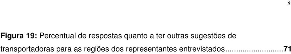 sugestões de transportadoras para