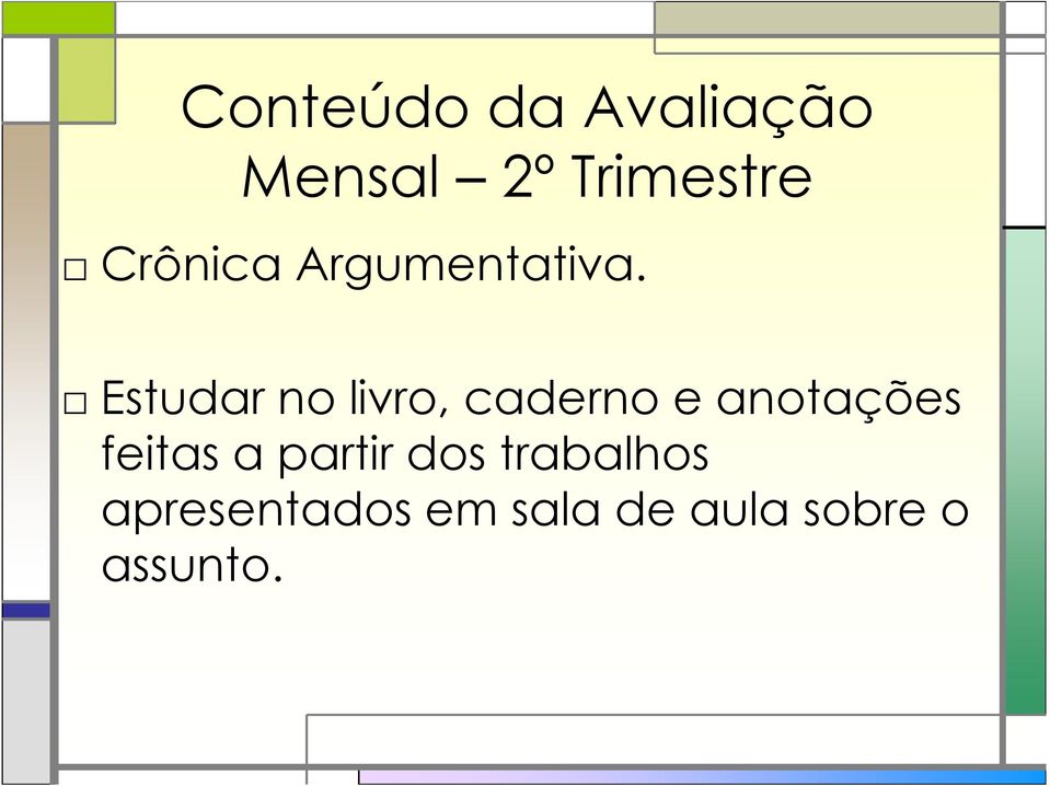 Estudar no livro, caderno e anotações Estudar no