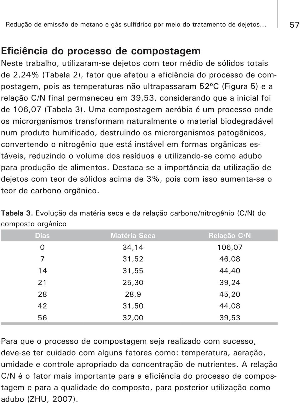 Uma compostagem aeróbia é um processo onde os microrganismos transformam naturalmente o material biodegradável convertendo o nitrogênio que está instável em formas orgânicas estáveis, reduzindo o