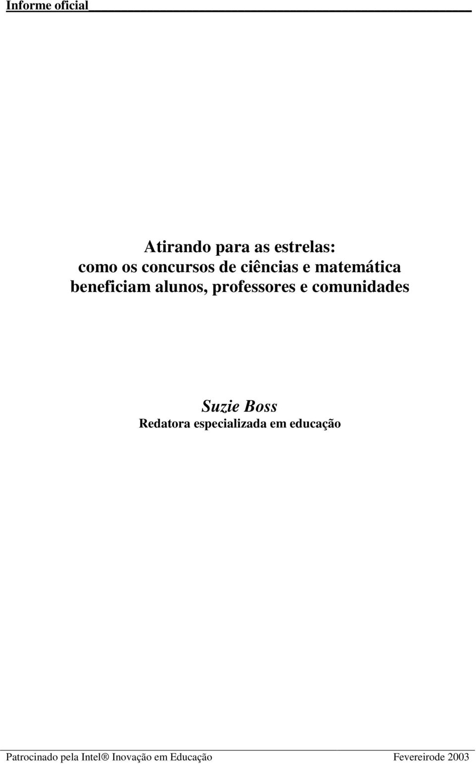 comunidades Suzie Boss Redatora especializada em