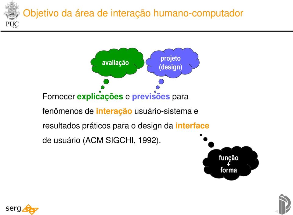 fenômenos de interação usuário-sistema e resultados práticos