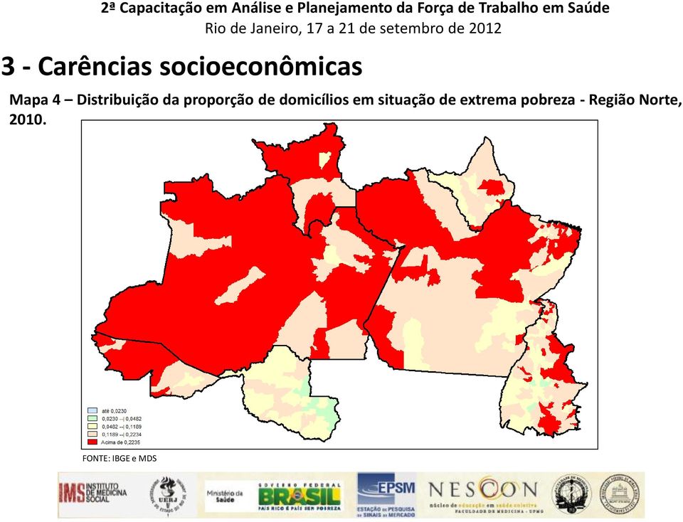 domicílios em situação de extrema