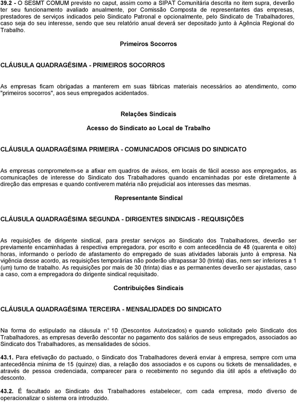 Agência Regional do Trabalho.