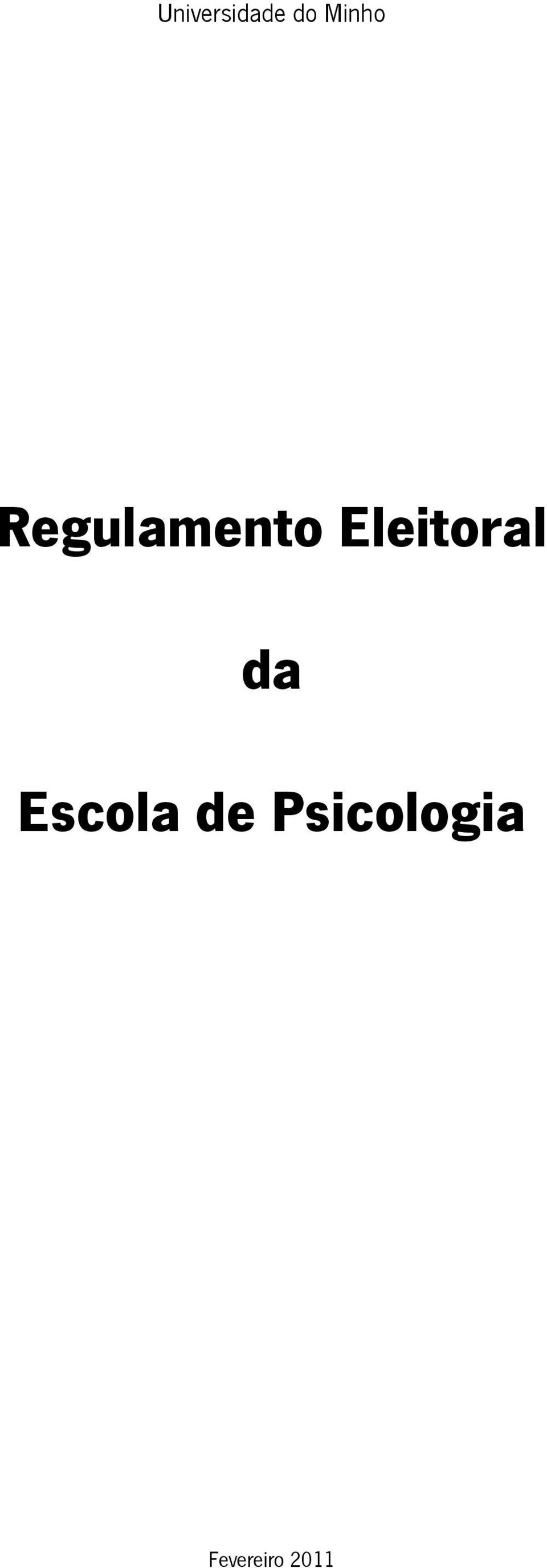 Eleitoral da Escola