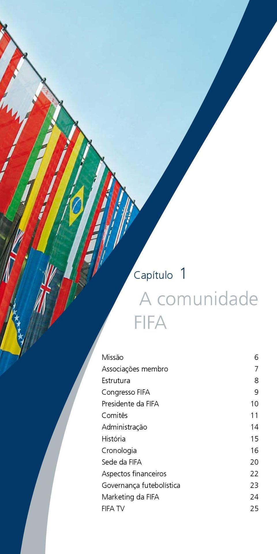 Administração 14 História 15 Cronologia 16 Sede da FIFA 20