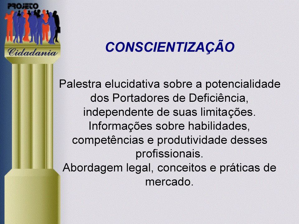 Informações sobre habilidades, competências e produtividade