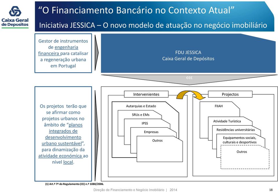 dinamização da atividade económica ao nível local.