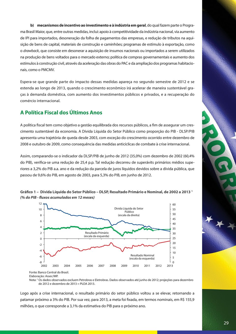 exportação, como o drawback, que consiste em desonerar a aquisição de insumos nacionais ou importados a serem utilizados na produção de bens voltados para o mercado externo; política de compras