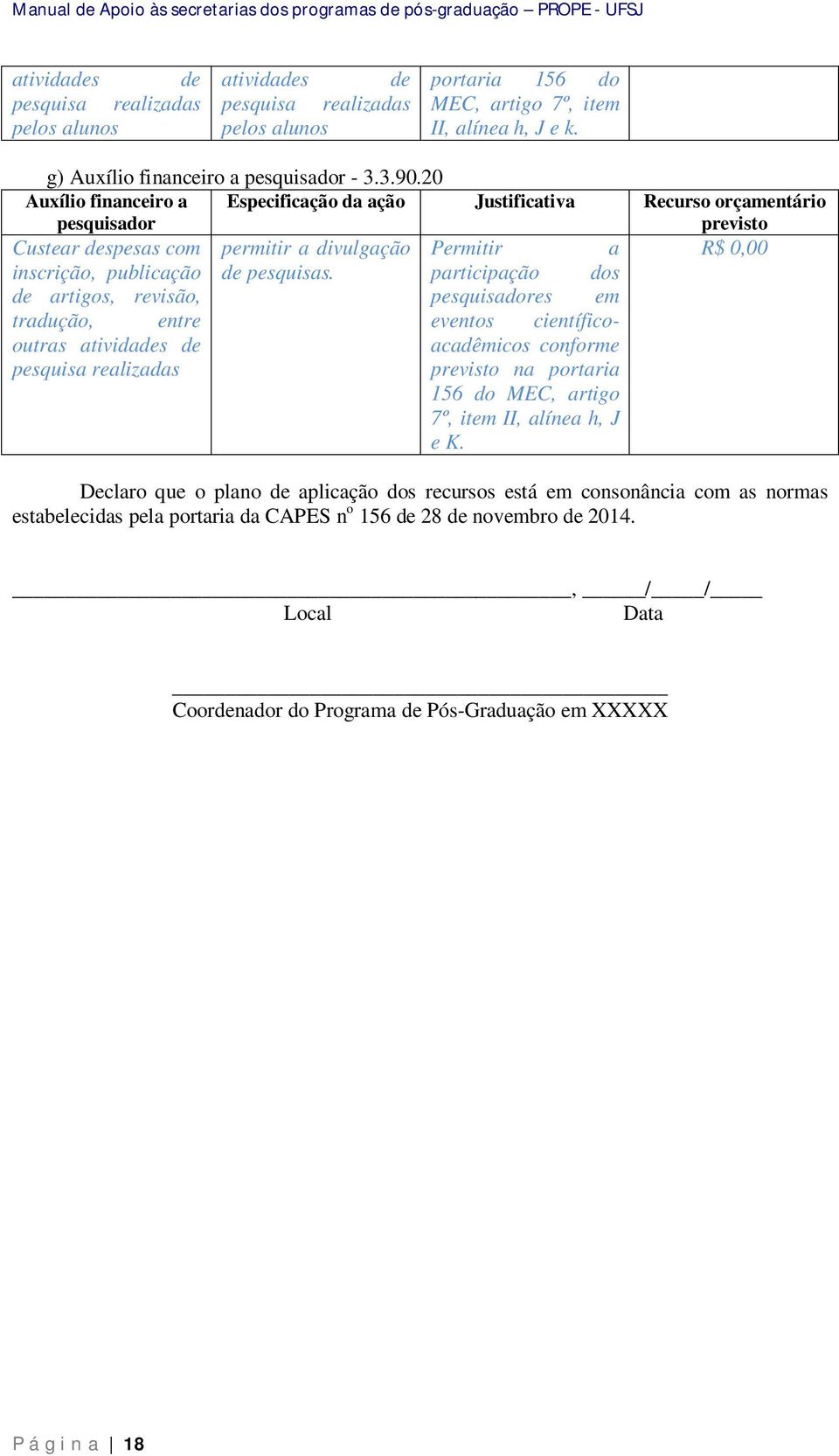 participação dos de artigos, revisão, pesquisadores em tradução, entre eventos científicoacadêmicos outras atividades de pesquisa realizadas conforme previsto na portaria 156 do MEC, artigo 7º, item