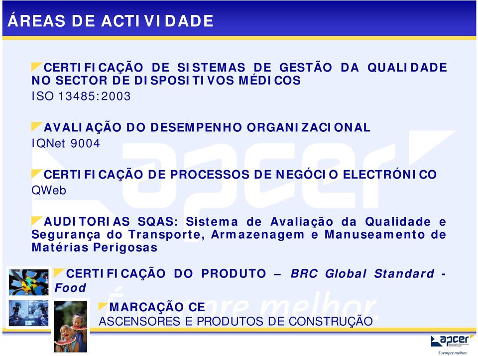 QWeb AUDITORIAS SQAS: Sistema de Avaliação da Qualidade e Segurança do Transporte, Armazenagem e Manuseamento