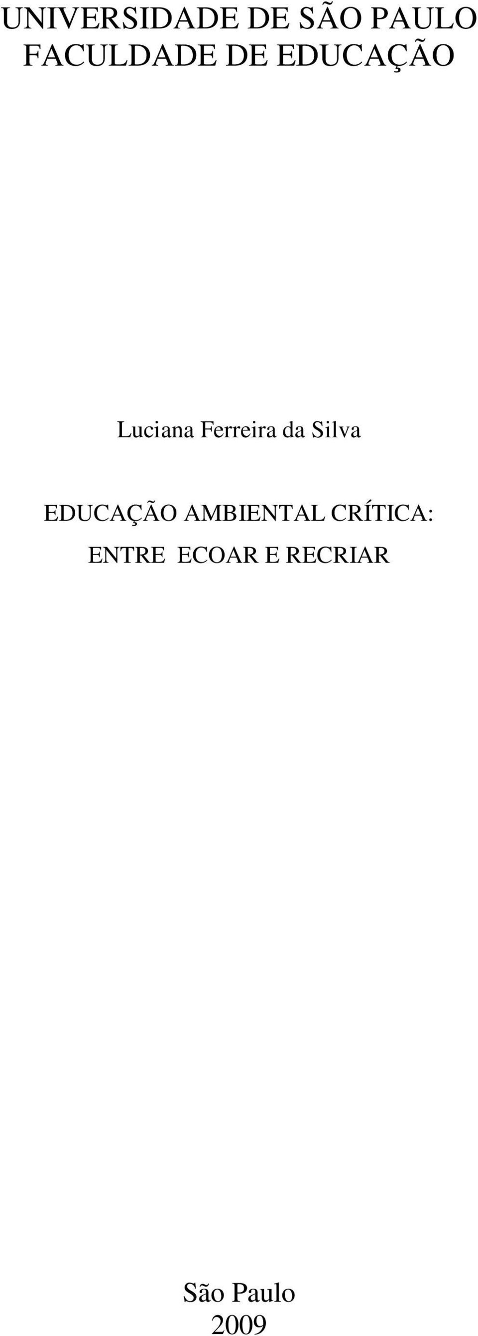 Ferreira da Silva EDUCAÇÃO