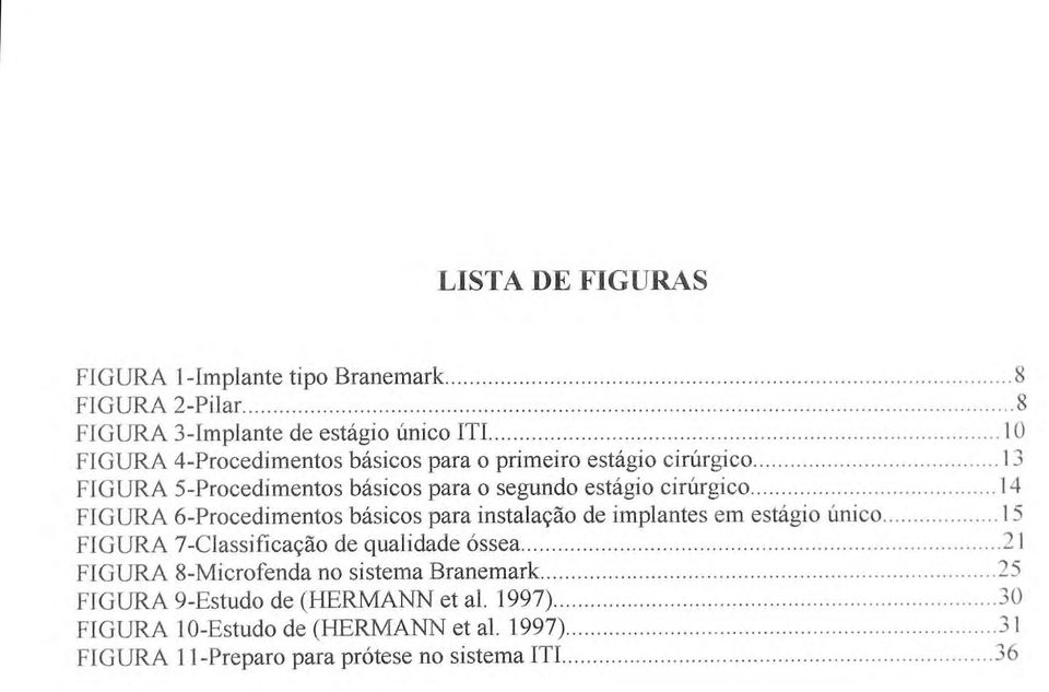 básicos para instalação de implantes em estagio único 15 FIGURA 7-Classificação de qualidade óssea 21 FIGURA 8-Microfenda no sistema