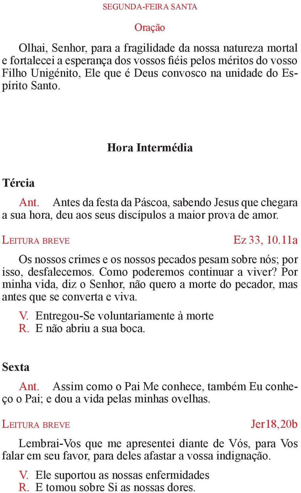 11a Os nossos crimes e os nossos pecados pesam sobre nós; por isso, desfalecemos. Como poderemos continuar a viver?