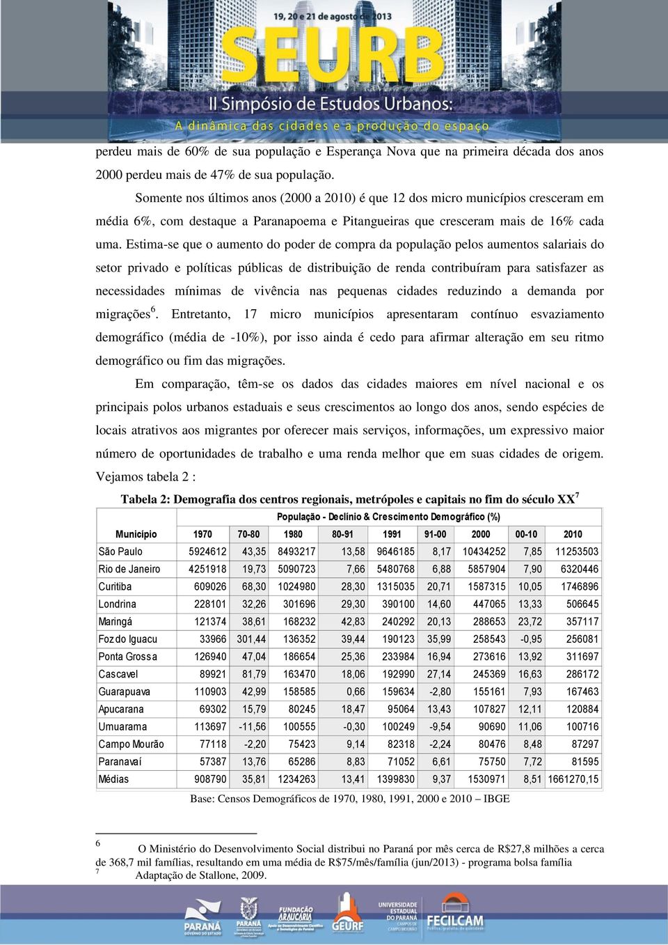 Estima-se que o aumento do poder de compra da população pelos aumentos salariais do setor privado e políticas públicas de distribuição de renda contribuíram para satisfazer as necessidades mínimas de