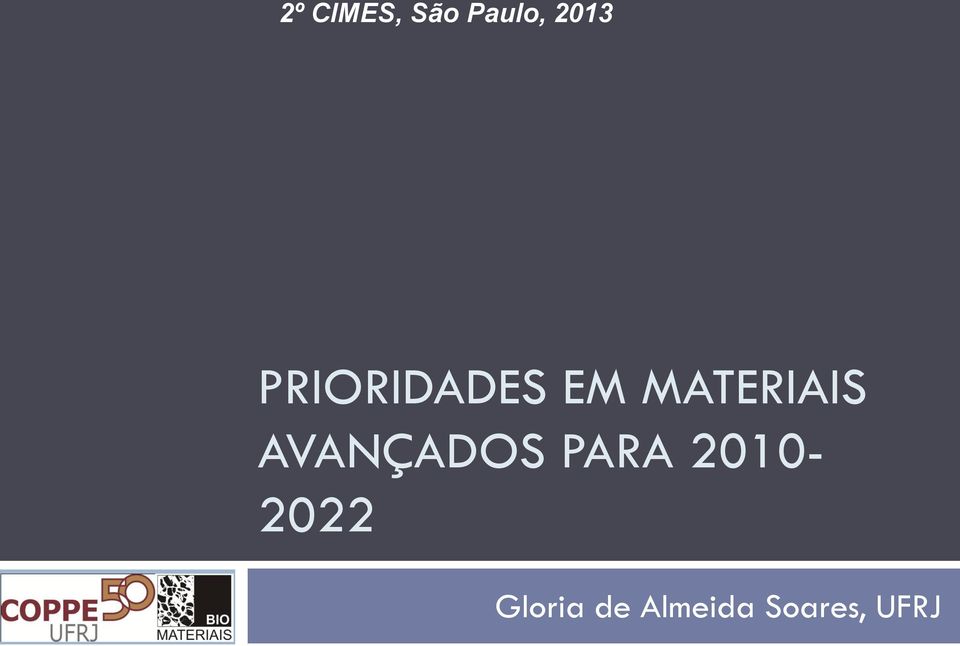 AVANÇADOS PARA 2010-2022