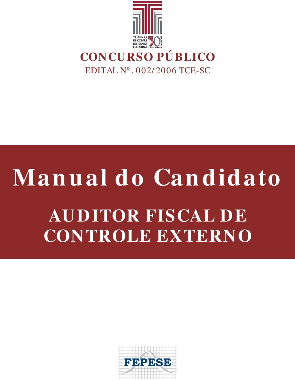 Manual do Candidato