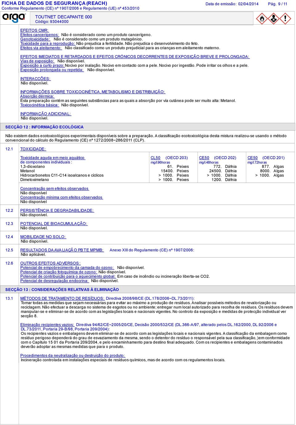 Efeitos via aleitamento: como un produto prejudicial para as crianças em aleitamento materno.