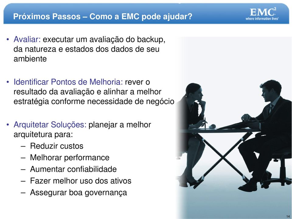 Pontos de Melhoria: rever o resultado da avaliação e alinhar a melhor estratégia conforme necessidade de