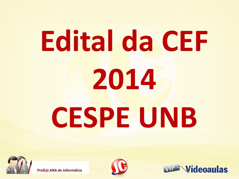 CESPE UNB