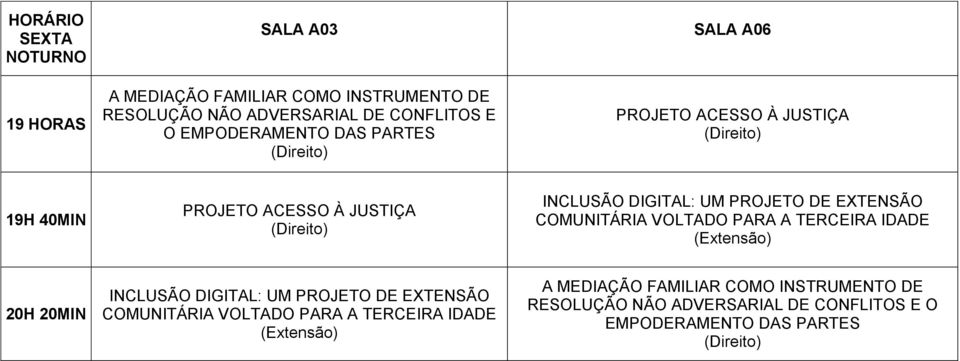 COMUNITÁRIA VOLTADO PARA A TERCEIRA IDADE (Extensão) 20H 20MIN INCLUSÃO DIGITAL: UM PROJETO DE EXTENSÃO COMUNITÁRIA VOLTADO