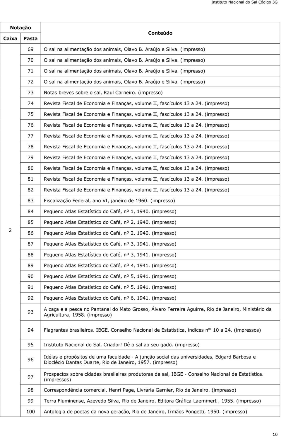 (impresso) 74 Revista Fiscal de Economia e Finanças, volume II, fascículos 3 a 4. (impresso) 75 Revista Fiscal de Economia e Finanças, volume II, fascículos 3 a 4.