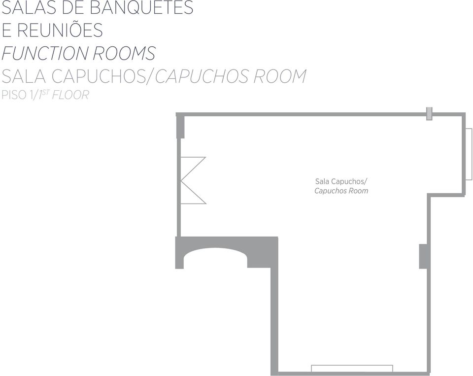 CAPUCHOS/CAPUCHOS ROOM piso 1/1 st