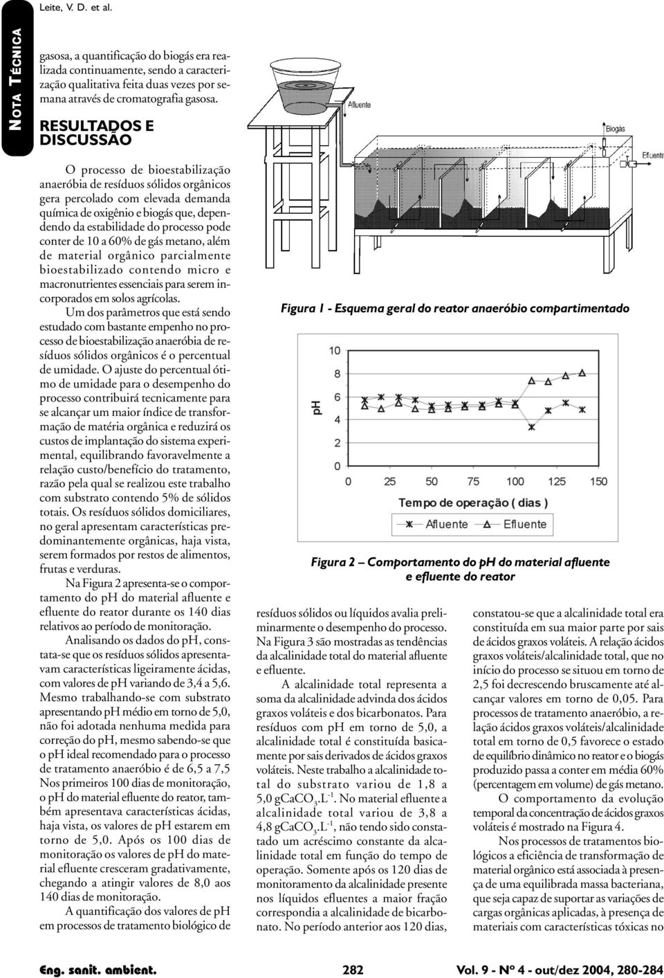 processo pode conter de 10 a 60% de gás metano, além de material orgânico parcialmente bioestabilizado contendo micro e macronutrientes essenciais para serem incorporados em solos agrícolas.