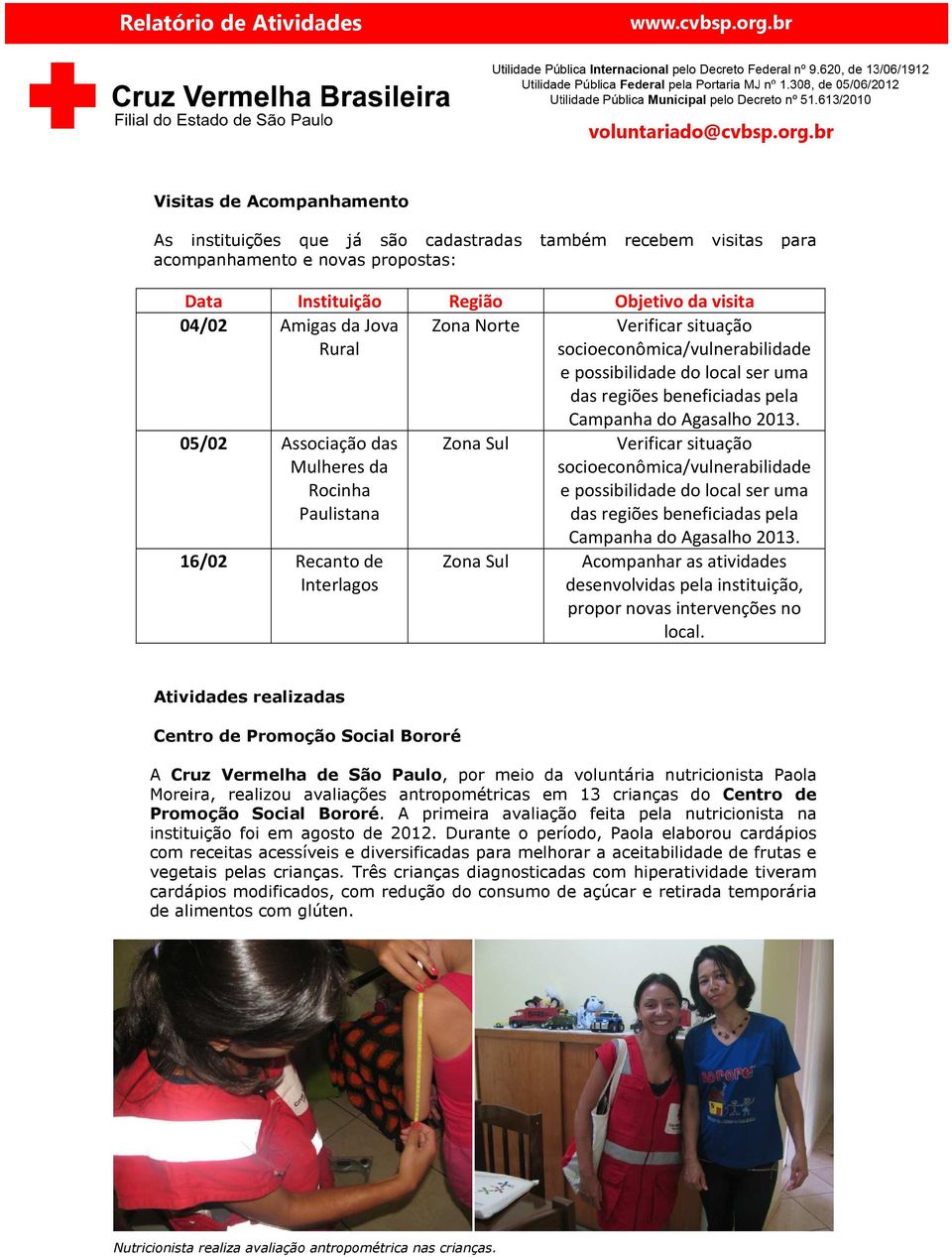 Interlagos Zona Sul Zona Sul Campanha do Agasalho 2013. Verificar situação socioeconômica/vulnerabilidade e possibilidade do local ser uma das regiões beneficiadas pela Campanha do Agasalho 2013.