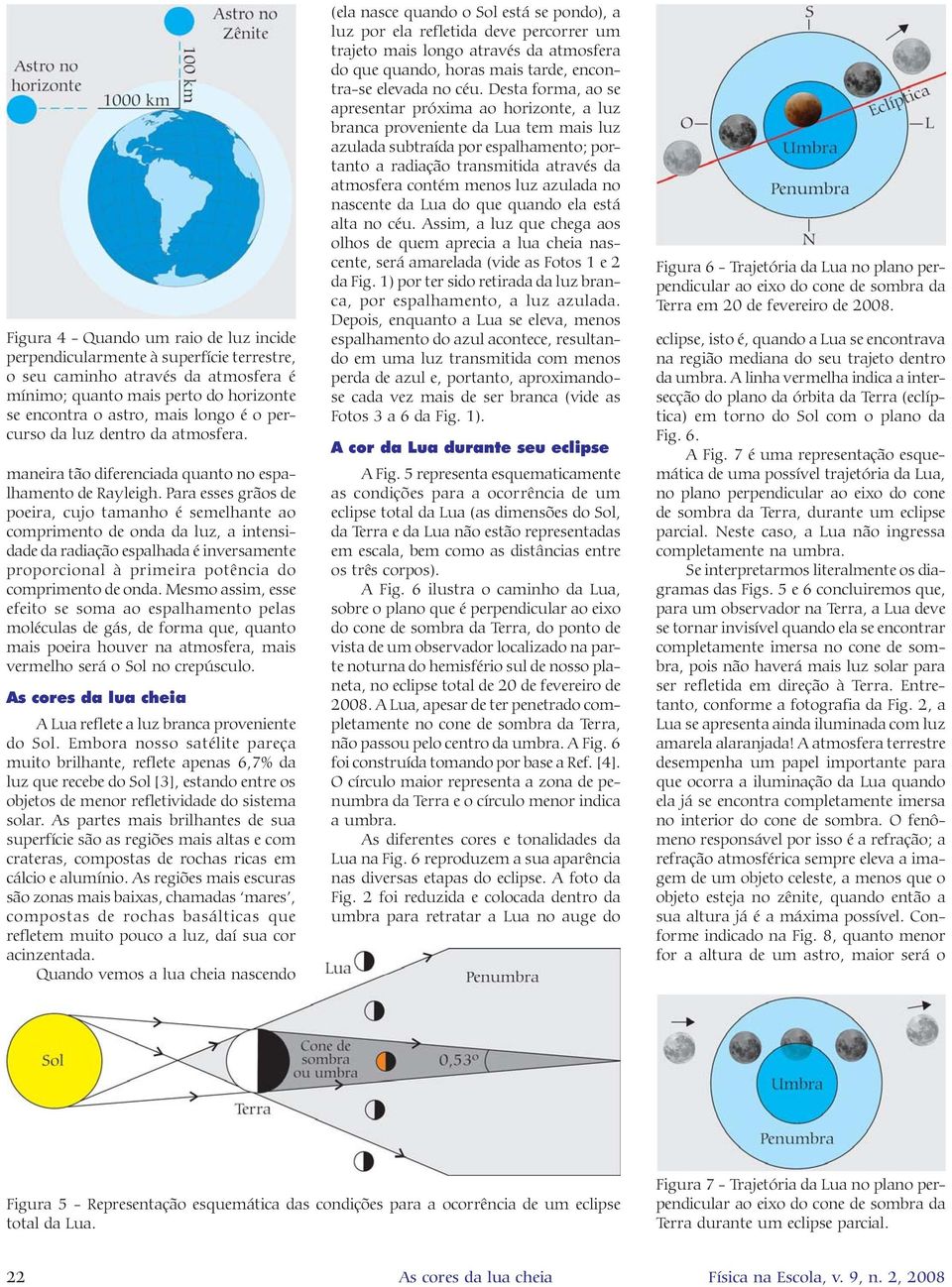 Para esses grãos de poeira, cujo tamanho é semelhante ao comprimento de onda da luz, a intensidade da radiação espalhada é inversamente proporcional à primeira potência do comprimento de onda.