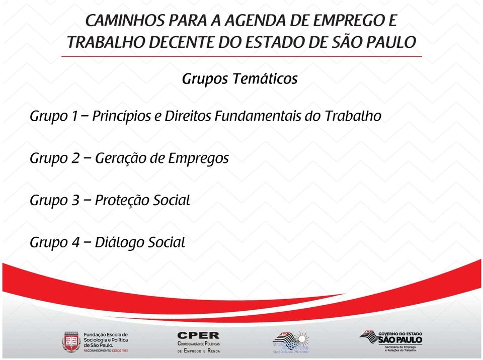 Grupo 2 Geração de Empregos Grupo 3